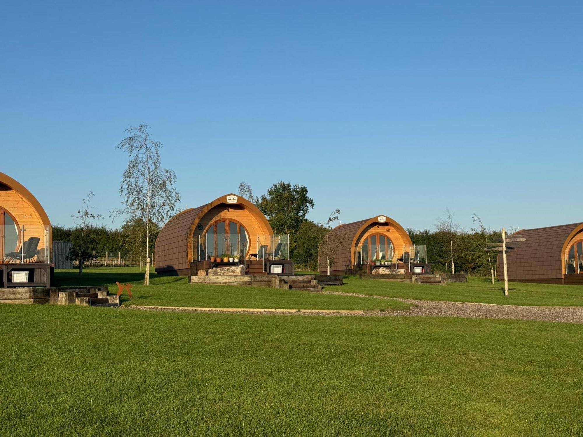 Mingle Dale- Bugthorpe Grange Glamping Villa Stamford Bridge Exteriör bild